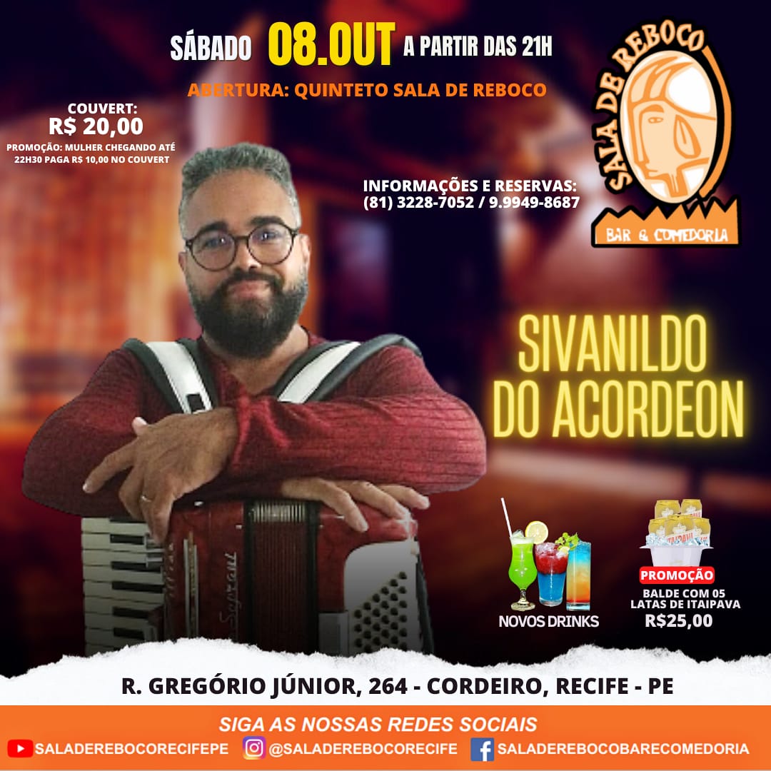 Sala de Reboco - Sivanildo do Acordeon