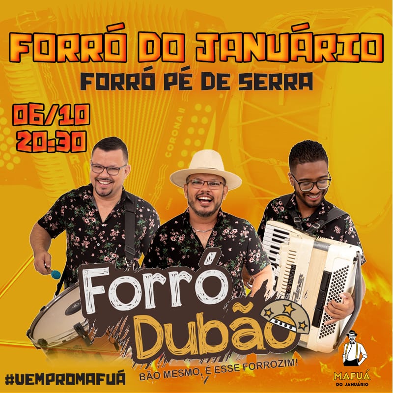 FORRÓ DO JANUÁRIO - BANDA FORRÓ  DUBAO