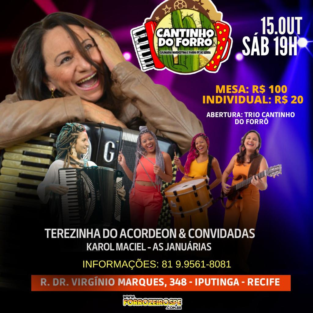 Cantinho do Forró - Show de Terezinha do Acordeon