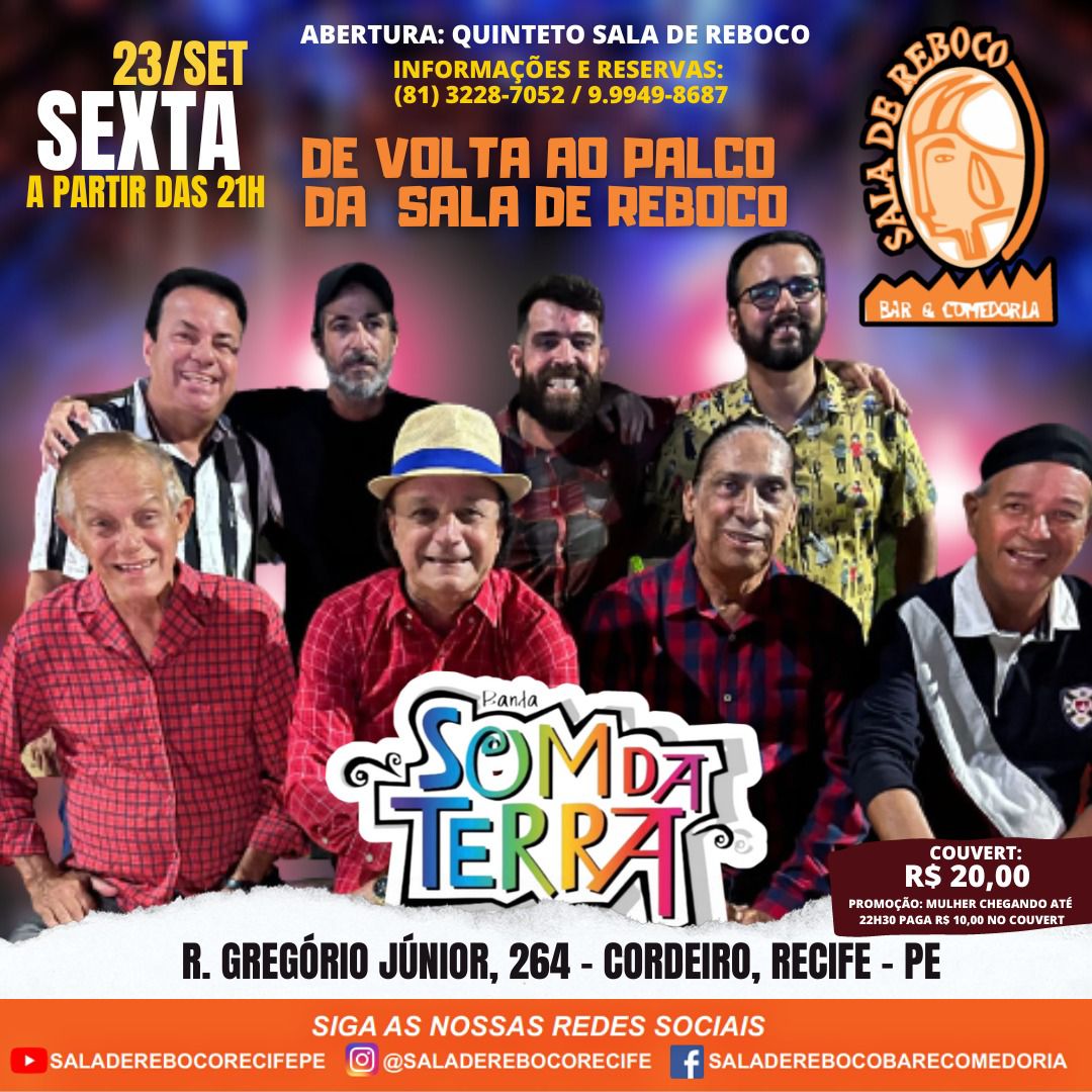 Sala de Reboco - Show de Banda Som da Terra